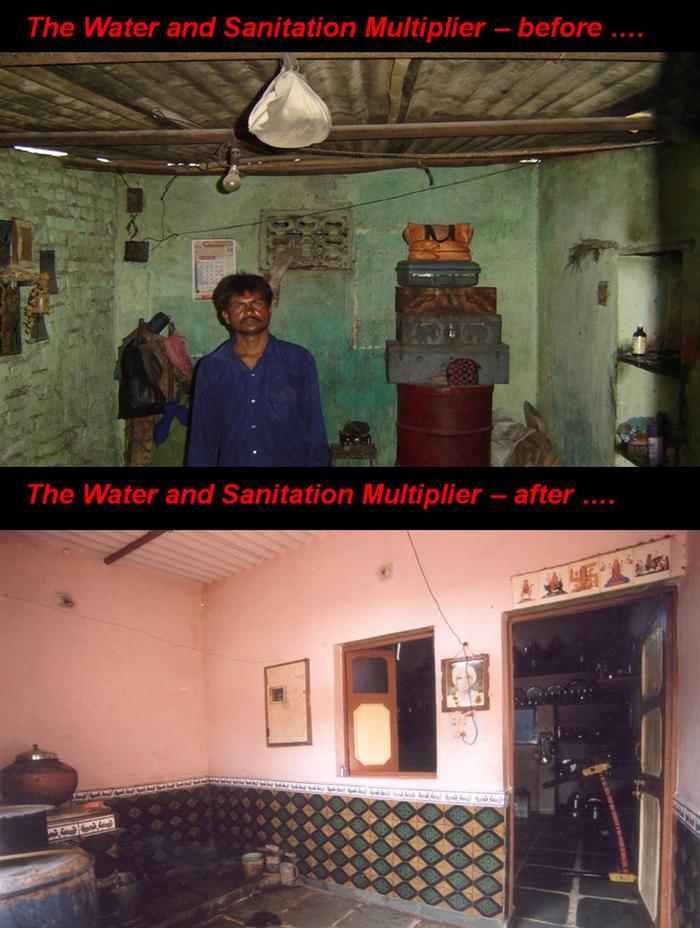 Before Himanshu Parikh changed the concept to door to door sanitation, such public toilets existed