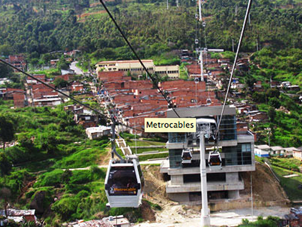 Metrocables of Medillin, Medillin, Colombia, Edison Escobar and María Patricia Bustamante, 2004