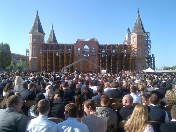 Groundbreaking and Site Dedication of new Provo City Center Temple 2012 (8).