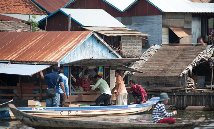 The locals have a multifaceted connection with the backwater.